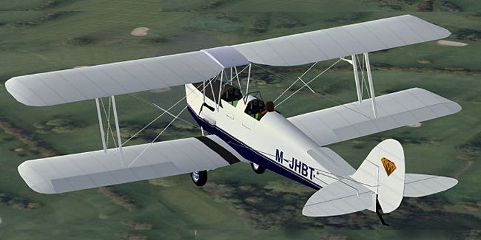 JHB Airlines DeHavilland Tiger Moth